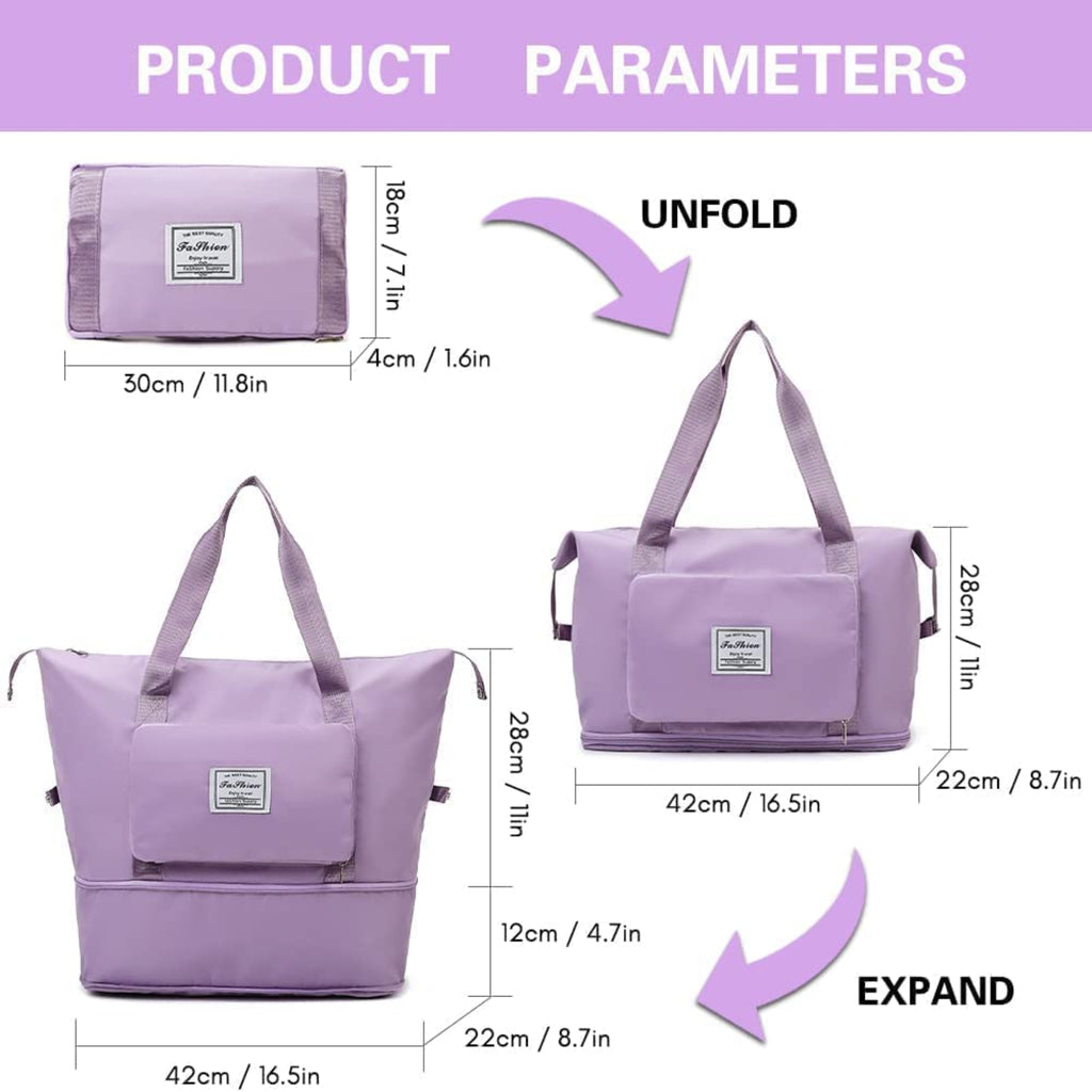 Water-Proof Folding Shopping Bag ( Buy One Get One Free )