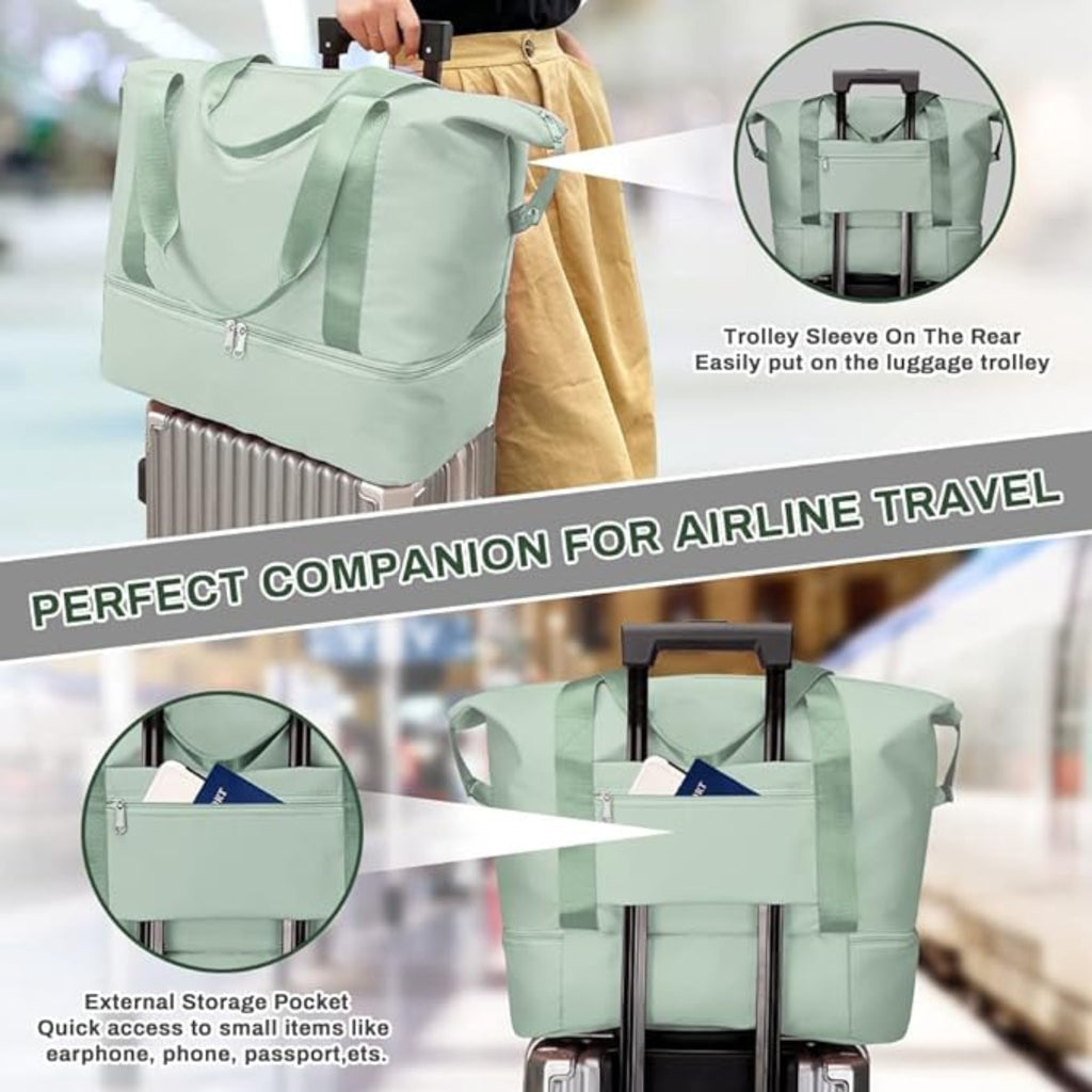 Water-Proof Folding Shopping Bag ( Buy One Get One Free )