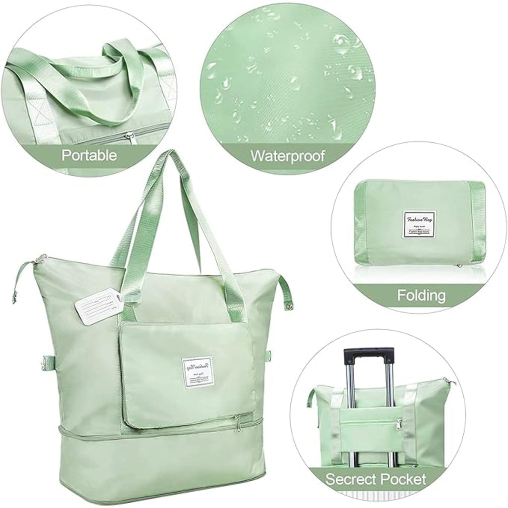 Water-Proof Folding Shopping Bag ( Buy One Get One Free )