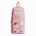 Viyaro Multi-Layer High Capacity Pink Pencil Case