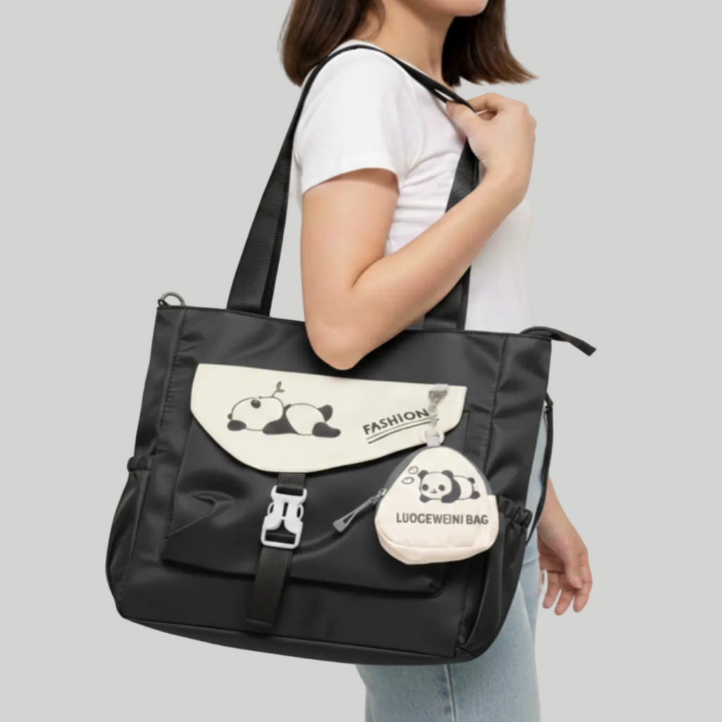 Panda Multi-Pocket  Tote