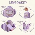 Viyaro Multi-Layer High Capacity Purple Pencil Case