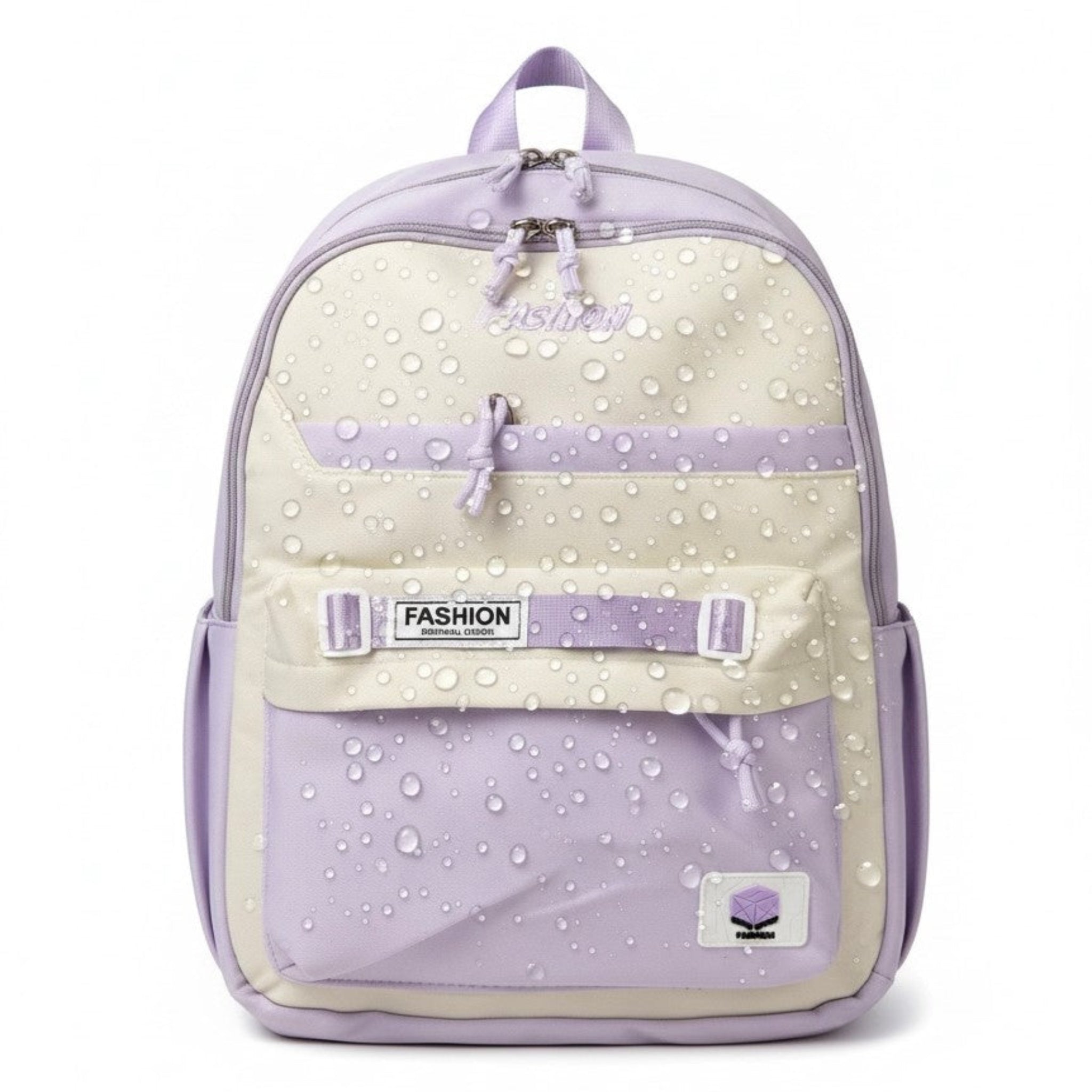 Viyaro Aesthetic Two-Tone  Canvas Backpack