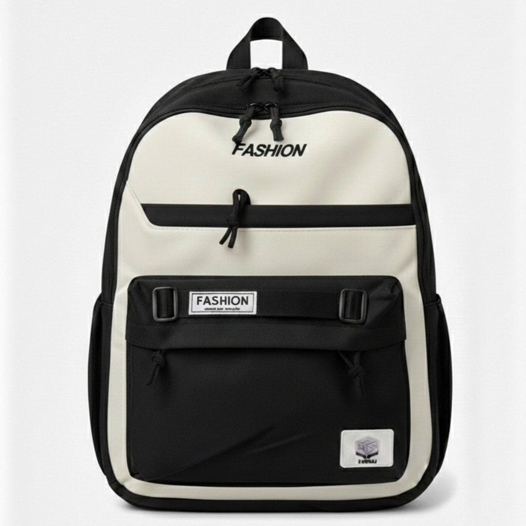 Viyaro Aesthetic Two-Tone  Canvas Backpack