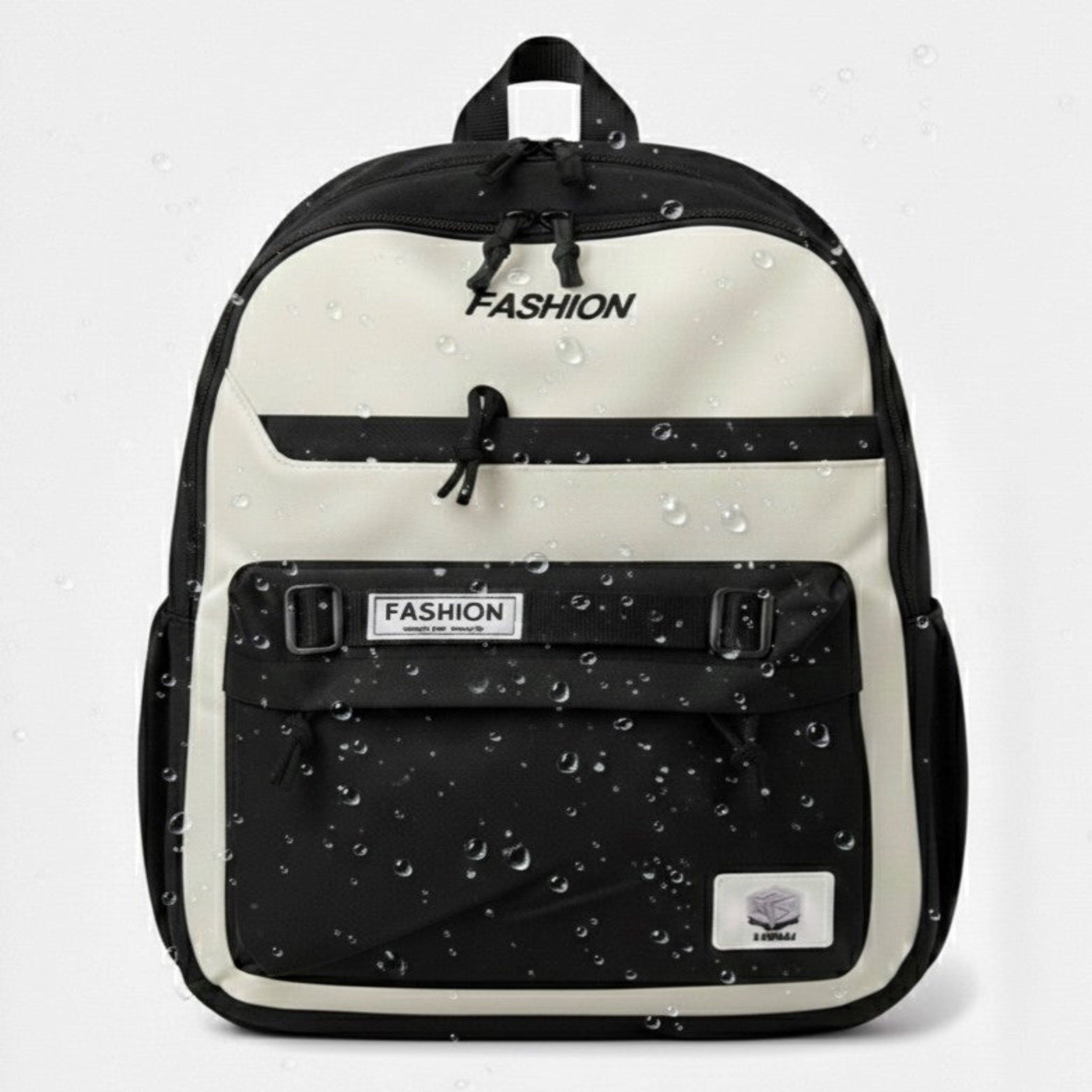 Viyaro Aesthetic Two-Tone  Canvas Backpack