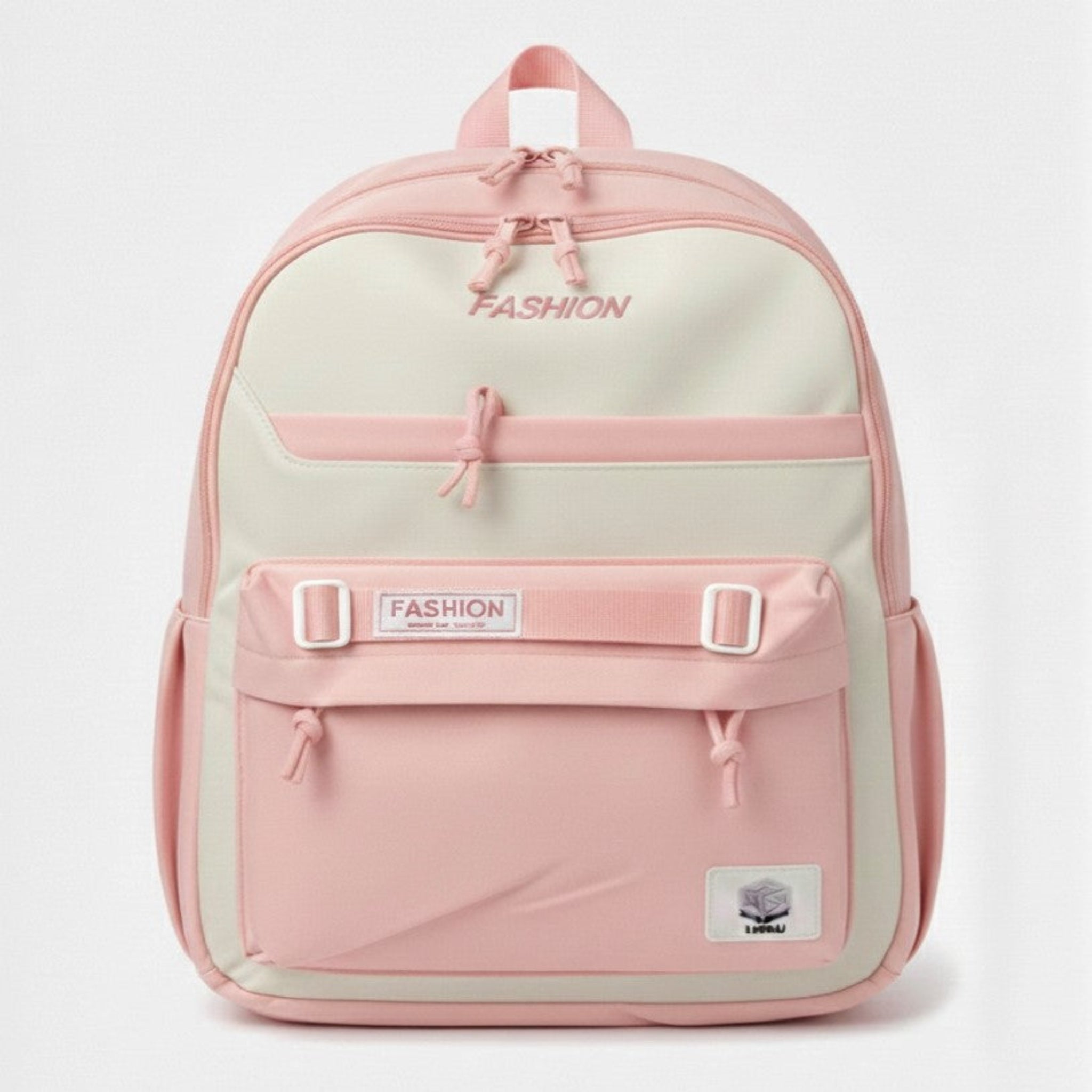 Viyaro Aesthetic Two-Tone  Canvas Backpack