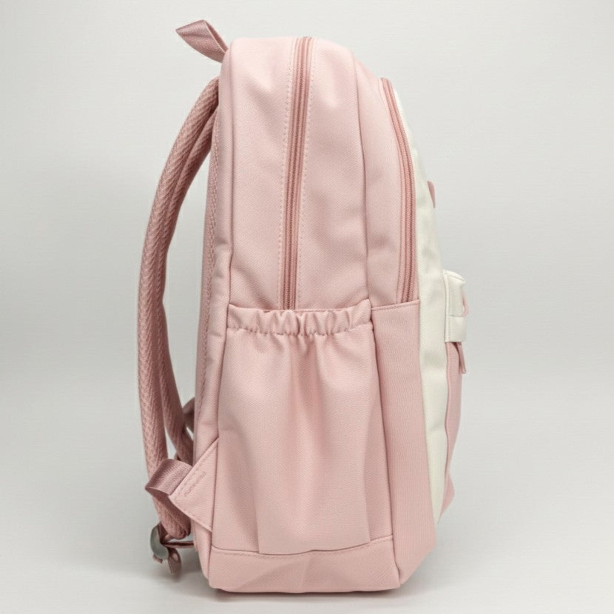 Viyaro Aesthetic Two-Tone Pink Canvas Backpack