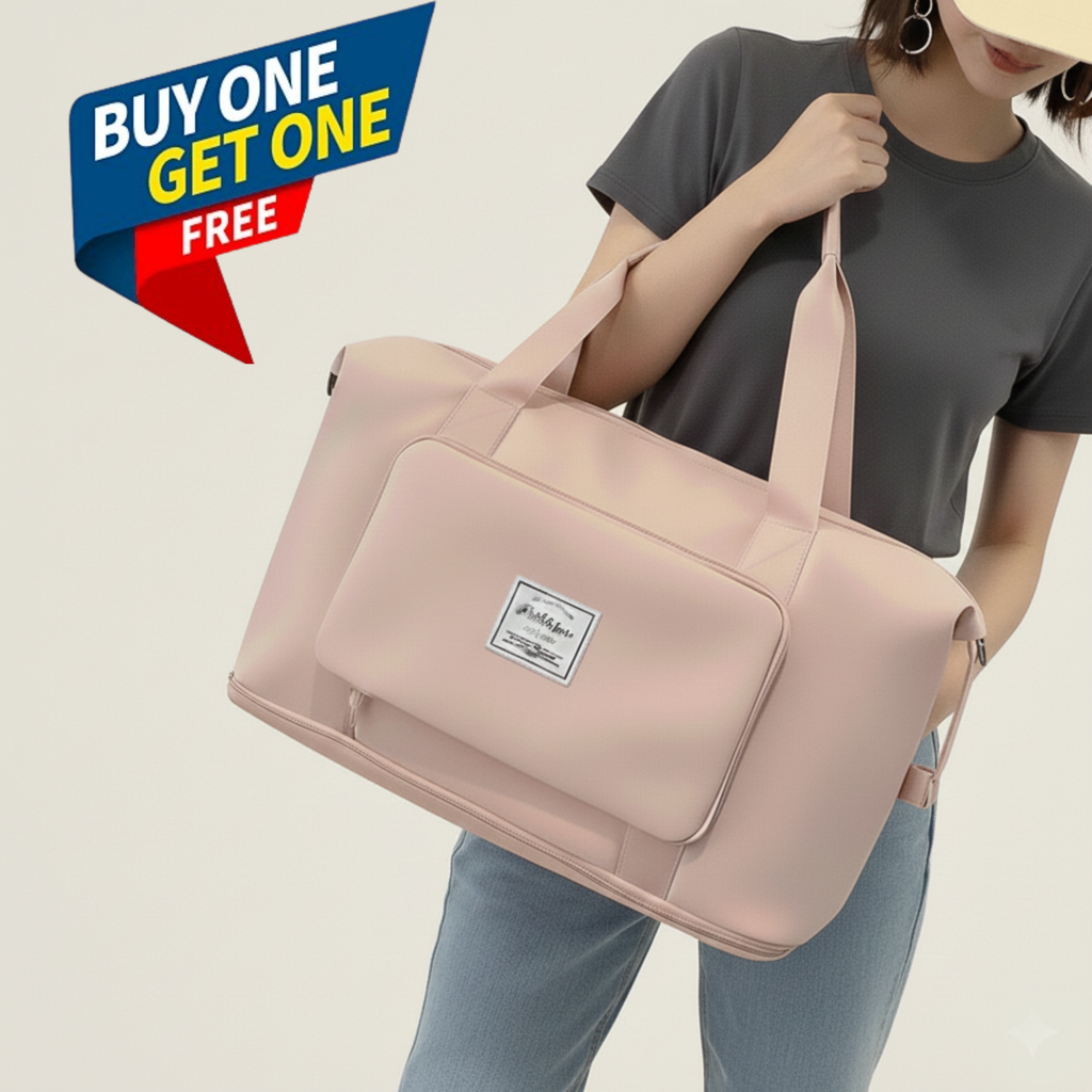 Water-Proof Folding Shopping Bag ( Buy One Get One Free )