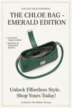 The Chloe Bag - Emerald Edition