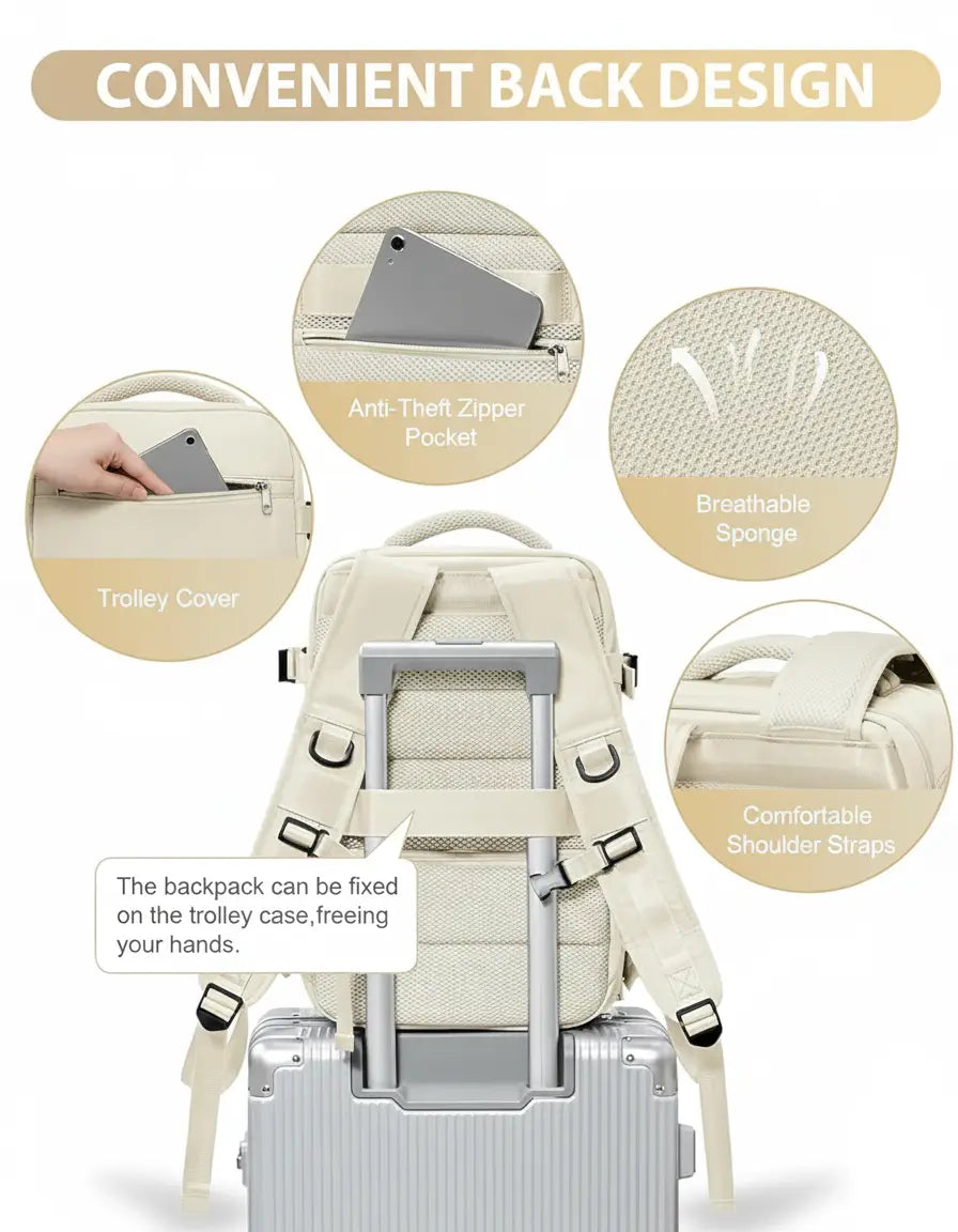 VIYARO Tech & Travel Backpack